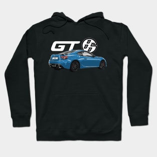 ELECTRIC BLUE GT86 FRS TOYOTARU Hoodie